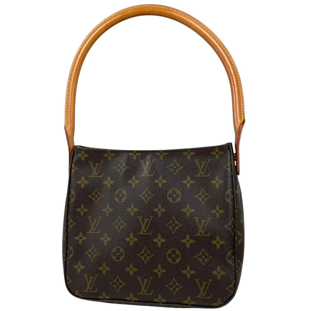 Louis Vuitton Looping Shoulder Bag Monogram Brown